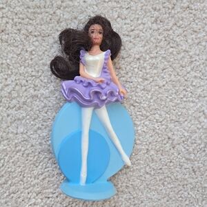 Purple and White Kids Doll